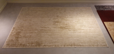 Karper Stibe, White/beige 110, 200x290 cm