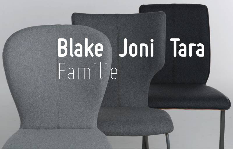 eetkamerstoelen - Blake, Joni en Tara familie