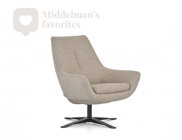 Draaifauteuil Charles Low