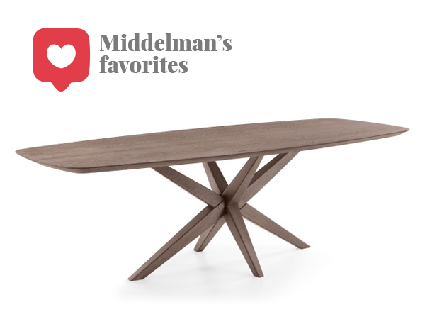 Deens ovale eetkamertafel Woodbury