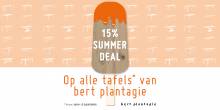Bert Plantagie 15% Summer Deal